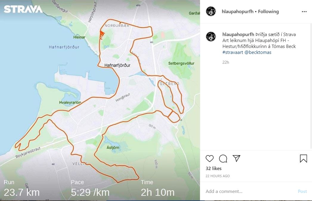 Strava Leikur FH Tómas Beck